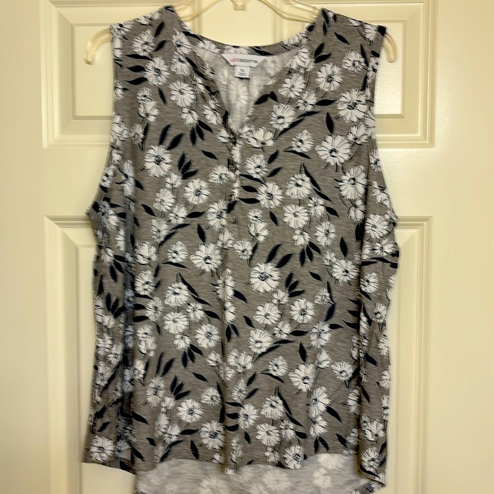 Liz Claiborne, tank top rayon and polyester, lightweight size extra large